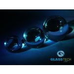 Sada skleněných trofejí křišťálové koule na skleněných podstavcích – Hledejceny.cz