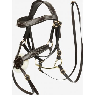 Uzdečka LeMieux Grackle Hobby Horse hnědá – Sleviste.cz