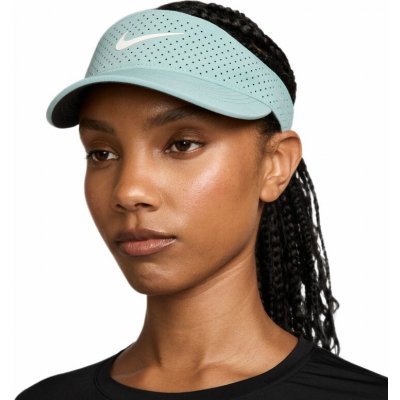 Nike Dri Fit ADV Ace Tennis Tenisový kšilt cannon/anthracite/white Zelený – Zboží Mobilmania