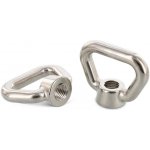 INOX DIN 80704 matice oblouková, nerez A4 Varianta: DIN 80704 matice oblouková, nerez A4 M6 – Sleviste.cz