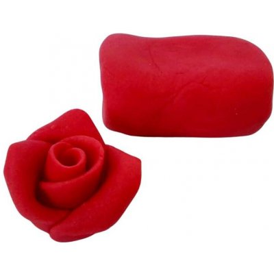 SweetArt Pravý marcipán červený 30% mandlí 150 g – Hledejceny.cz