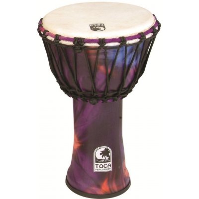 Toca Djembe Freestyle Rope TunedWoodstock Purple SFDJ-7WP 19610 – Zboží Dáma
