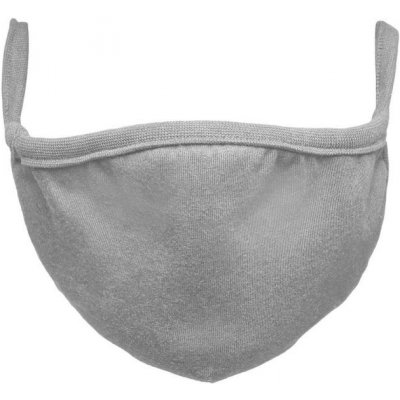 Jago 75034 bavlněná rouška dvouvrstvá šedá 2 ks – Zboží Dáma