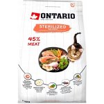 Ontario Cat Sterilised Salmon 2 kg – Sleviste.cz