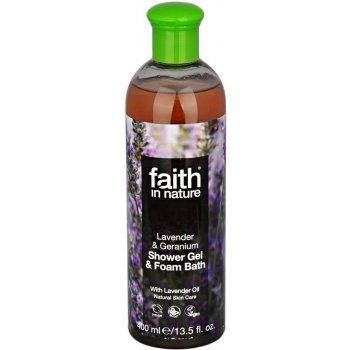 Faith in Nature přírodní sprchový gel Levandule 400 ml