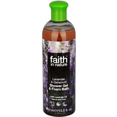 Faith in Nature přírodní sprchový gel Levandule 400 ml