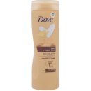 Dove Body Love Care + Visible Glow Self-Tan Lotion samoopalovací hydratační mléko Medium To Dark 400 ml