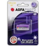 AgfaPhoto CR123A 1ks AP-CR123A-1B – Zboží Mobilmania