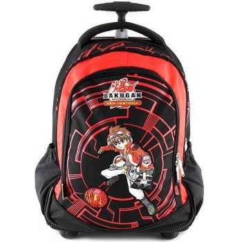 Bakugan batoh trolley červeno černá