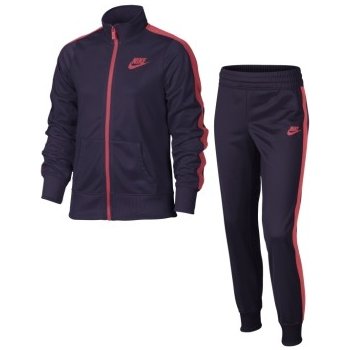 NIKE G NSW TRK SUIT TRICOT 806395-524 fialová