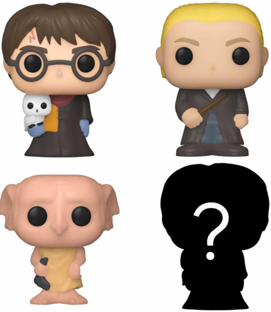 Funko Bitty POP Harry Potter Harry in robe with scarf 4pack