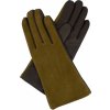 Kreibich dámské rukavice s podšívkou vlna kombinované khaki