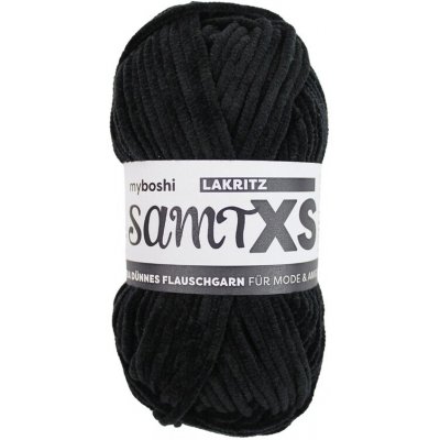 Příze myboshi SAMT XS Lékořice – Hledejceny.cz