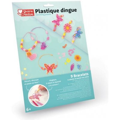 GRAINE CREATIVE Sada na výrobu náramků ze smršťovací fólie – Hledejceny.cz