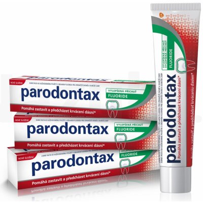 Parodontax Fluoride 3 x 75 ml – Hledejceny.cz