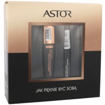 Astor Lash Beautifier With Argan Oil řasenka 900 Ultra Black řasenka Lash Beautifier 10 ml + tekuté linky Eye Artist 9 g 090 Black dárková sada