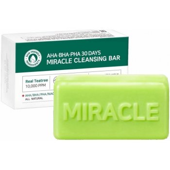 Some By Mi AHA BHA PHA 30 Days Miracle Cleansing Bar čisticí mýdlo na obličej s AHA/BHA/PHA kyselinami 95 g