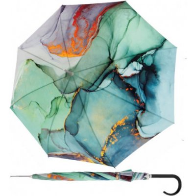 Doppler Carbonsteel Long dámský holový vystřelovací deštník vícebarevný – Zboží Mobilmania