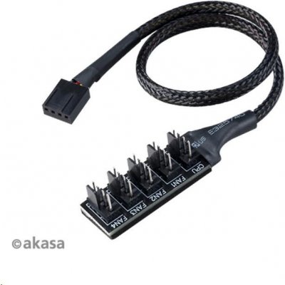 AKASA - FLEXA FP5H - 5 x PWM z MB PWM 2 ks AK-CBFA08-KT02 – Zbozi.Blesk.cz