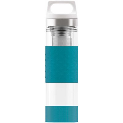 Sigg Hot & Cold Glass termoska 400 ml aqua