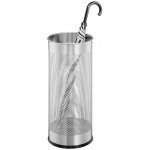 DURABLE Kovový perforovaný stojan na deštníky, 28,5 l - Stříbrný – Zboží Dáma