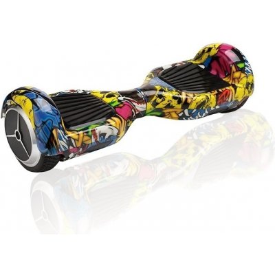 Hoverboard standard grafitty žlutý – Sleviste.cz