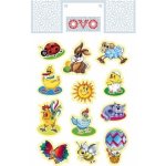 Druchema 14602011 OVO Obtisky na velikonoční vajíčka moderní, arch 12ks – Sleviste.cz