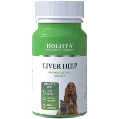Holista Liver help doplňky stravy pro psy a kočky 90 tablet – Hledejceny.cz