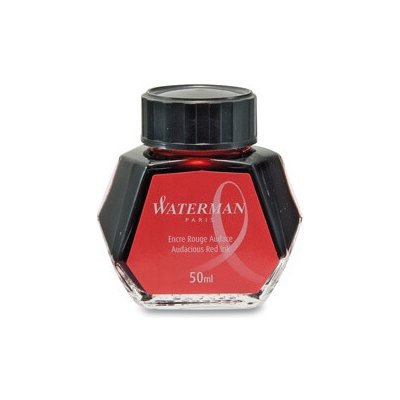 Waterman Audacious Red červený lahvičkový inkoust LP-1507/7510630 – Hledejceny.cz