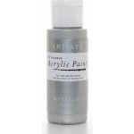 Artiste akrylová barva 763101 59 ml Metallic Silver – Hledejceny.cz