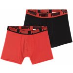 Puma Everyday Basic Boxer 2 Pack M 93832026 orange/black – Zboží Dáma