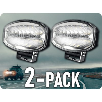 TruckLED LED přední světlo s denním svícením (DRL), 58W/11,8W, 5800lm/2-PACK + dárek ! [L3415] – Hledejceny.cz