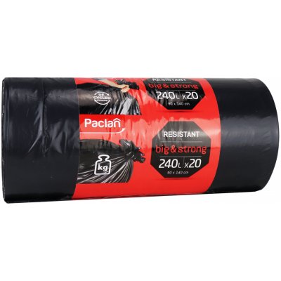 Paclan Big & Strong 240 l 40µm 20ks – Sleviste.cz