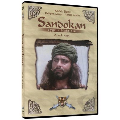 SANDOKAN 3. a 4. část DVD