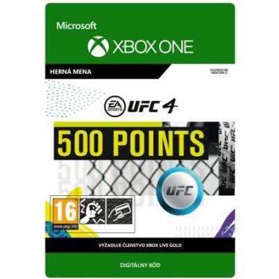 EA Sports UFC 4 500 UFC Points