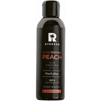 ByRokko Shine Brown Peach ochranný olej pro podporu opálení 150 ml – Zbozi.Blesk.cz