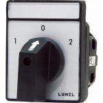 Lumel Vačkový spínač 1-0-2 3P 16A pro instalaci PKT1 C60L302OFA000 – Hledejceny.cz