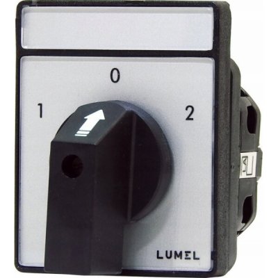 Lumel Vačkový spínač 1-0-2 3P 16A pro instalaci PKT1 C60L302OFA000 – Hledejceny.cz