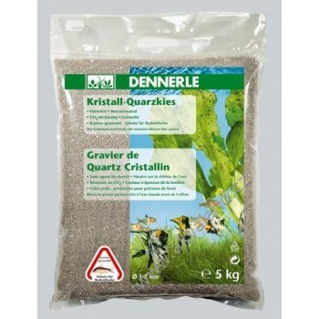 Dennerle Kristall-Quarzkies 10 kg hnědý