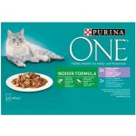 Purina ONE Indoor Formula tuňák telecí 4 x 85 g – Zbozi.Blesk.cz