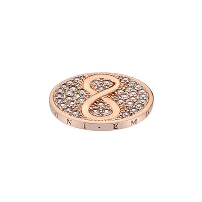 Hot Diamonds Přívěsek Emozioni Infinity Rose Gold Coin EC316 p 25 r – Zboží Mobilmania