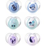 Tommee Tippee C2N silikon Night modrá 2 ks – Zboží Dáma