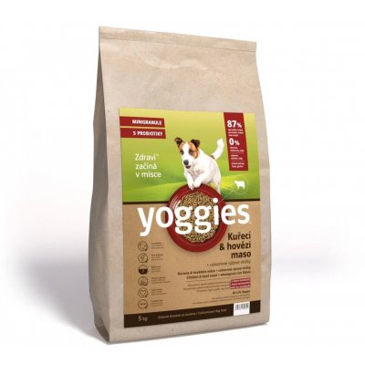 Yoggies minigranule lisované za studena s probiotiky Kuřecí & hovězí maso 5 kg – Zboží Mobilmania