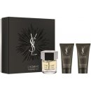 Kosmetická sada Yves Saint Laurent L'Homme EDT 60 ml + balzám po holení 50 ml + sprchový gel 50 ml dárková sada