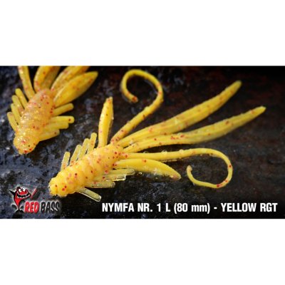 Redbass Nymfa Nr. 1 L 8cm Yellow RGT