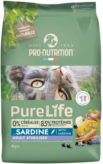 Pro Nutrition PURE LIFE CAT adult sterilized 8 kg