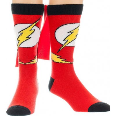 DC Comics Flash Socks 1 Pair with Cloak