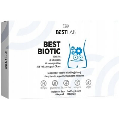 Best Lab BestBiotic probiotika 30 miliard 30 kapslí – Hledejceny.cz