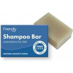 Friendly Soap přírodní mýdlo na vlasy Levandule a Tea tree 95 g – Zboží Mobilmania