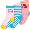 Minoti KG SOCK 28 Ponožky dívčí 3pack holka